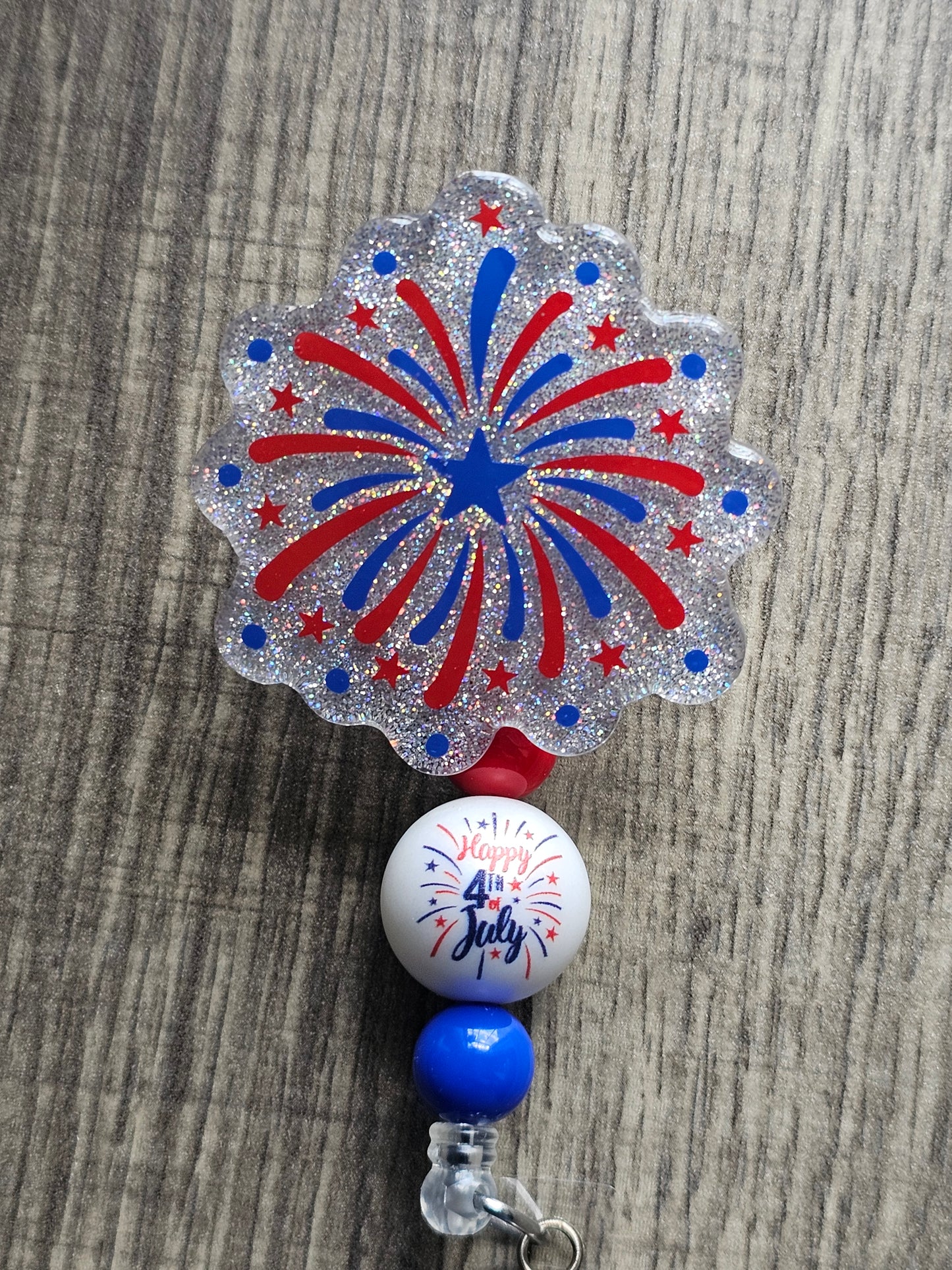 Fireworks Stars Badge Reel