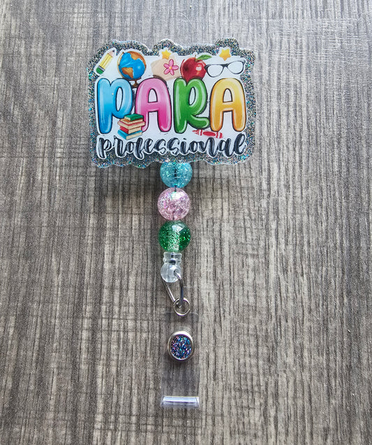 Paraprofessional Pride Badge Reel