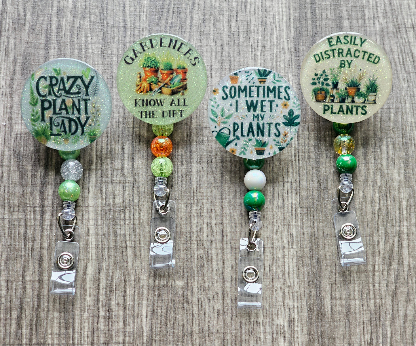 Plant Lover Badge Reels– Funny, Earthy, and Perfect for Gardeners!