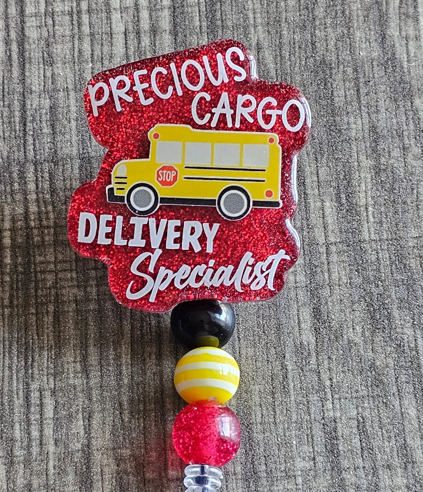 Precious Cargo Delivery Specialist Badge Reel