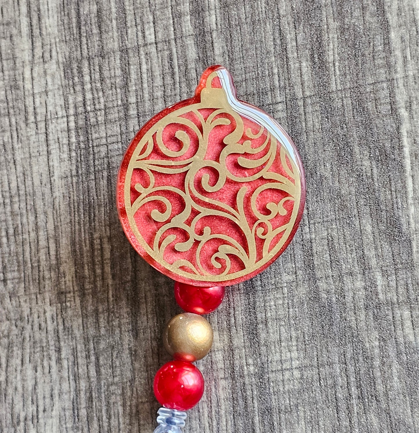 Christmas Ornament Badge Reels