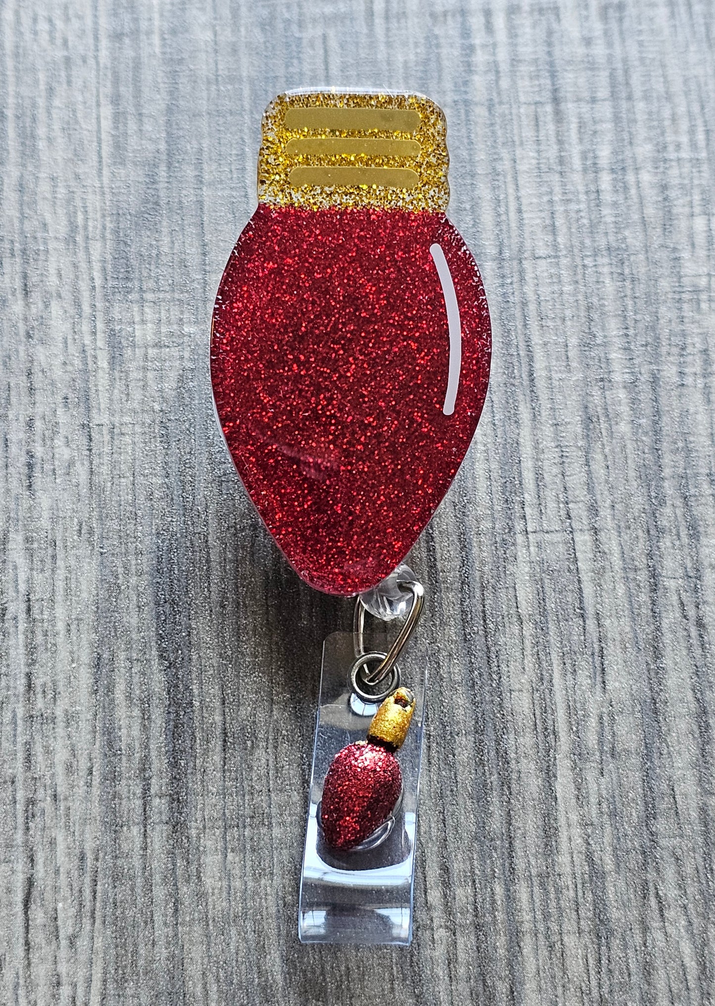 Christmas Light Badge Reels