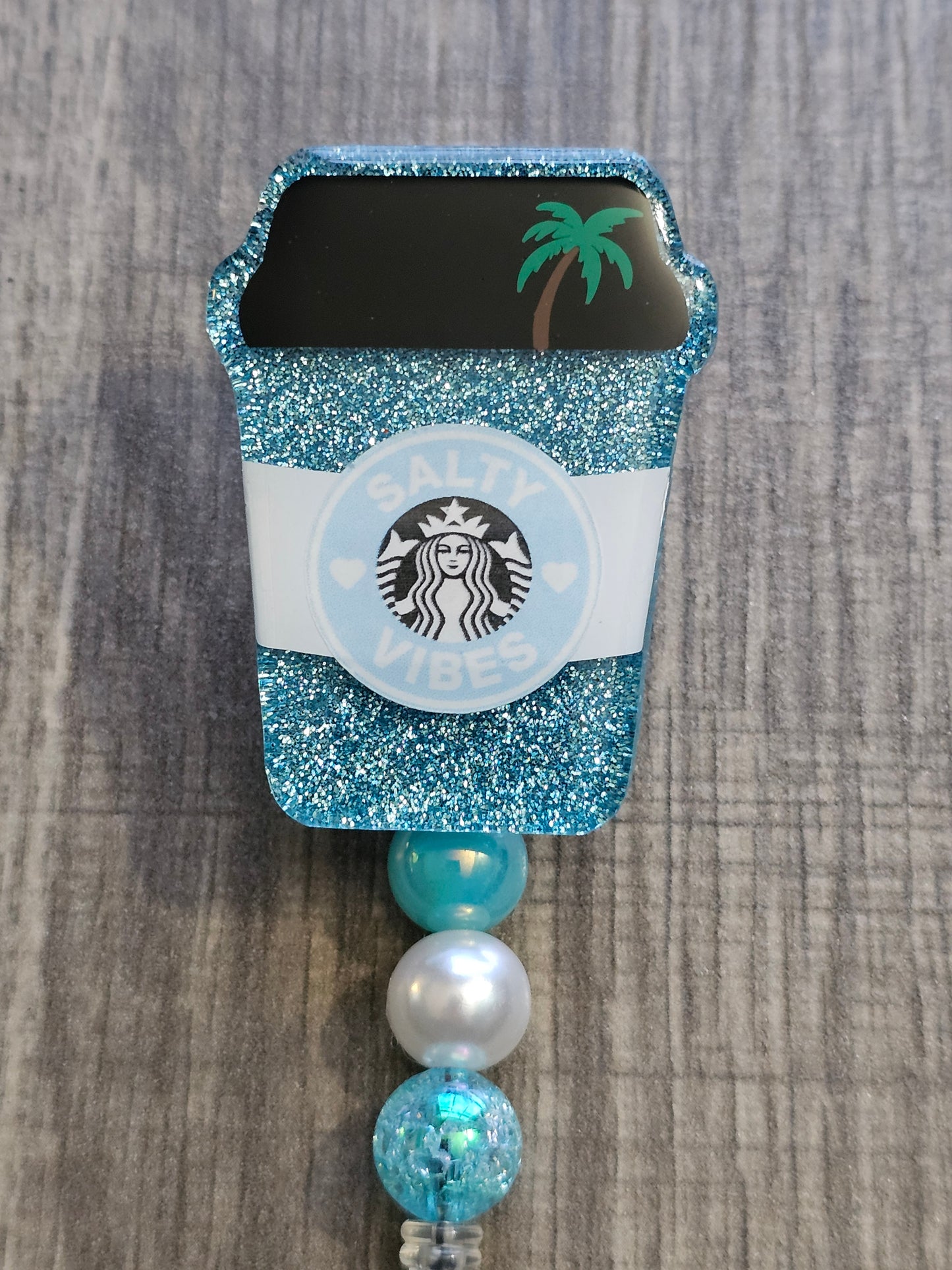 Salty Vibes Badge Reel