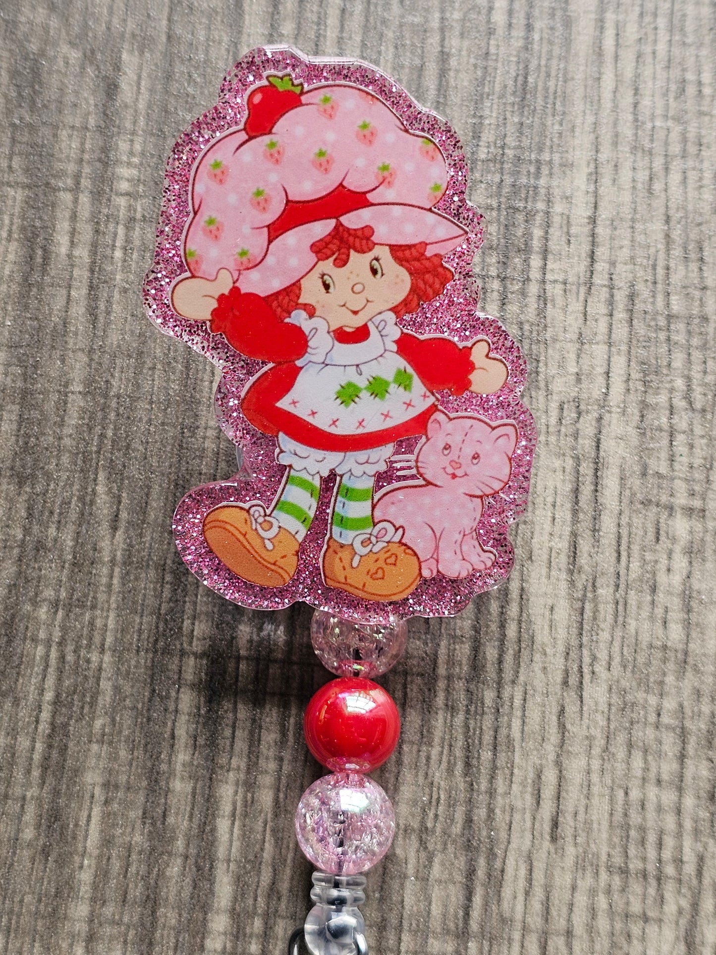 Strawberry Shortcake Badge Reel