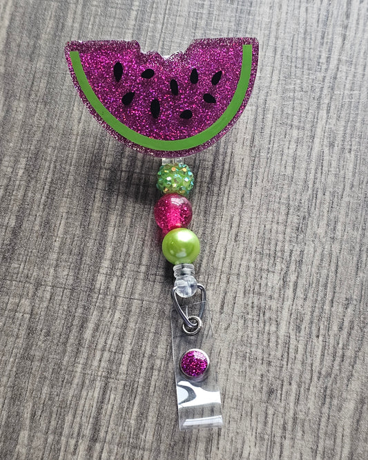 Watermelon Delight Badge Reel