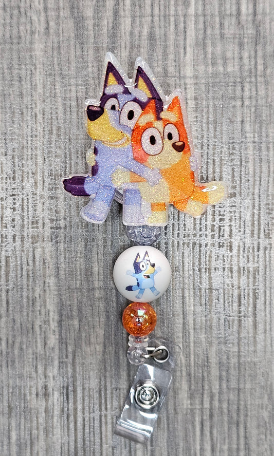 Bluey and Bingo Badge Reel