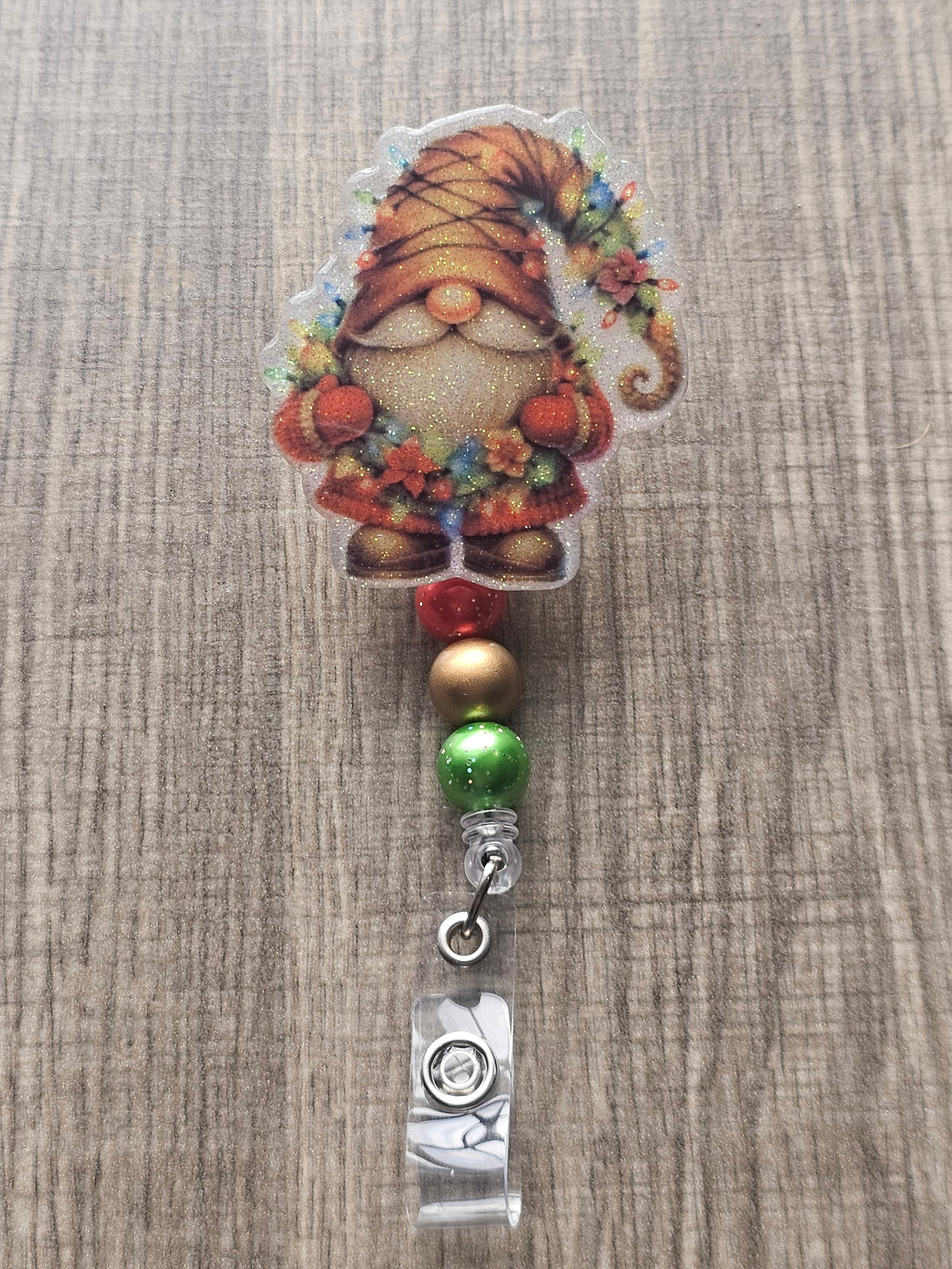 Festive Gnome Badge Reel