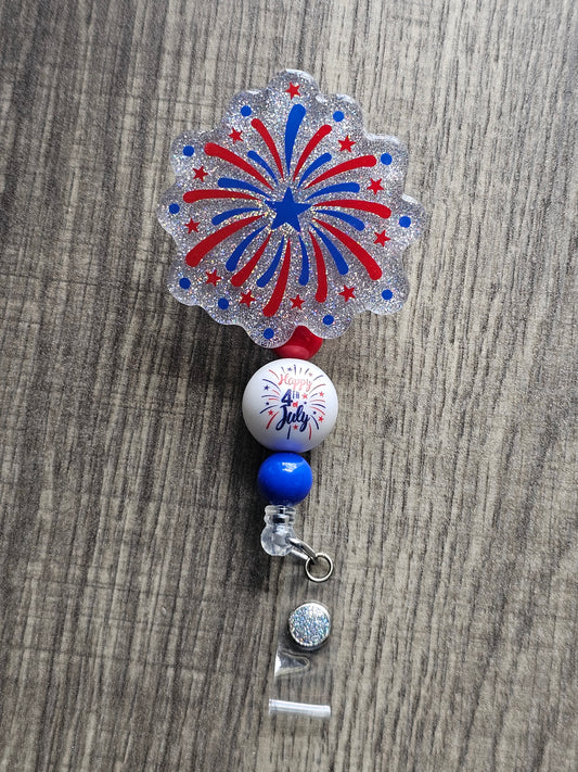 Fireworks Stars Badge Reel