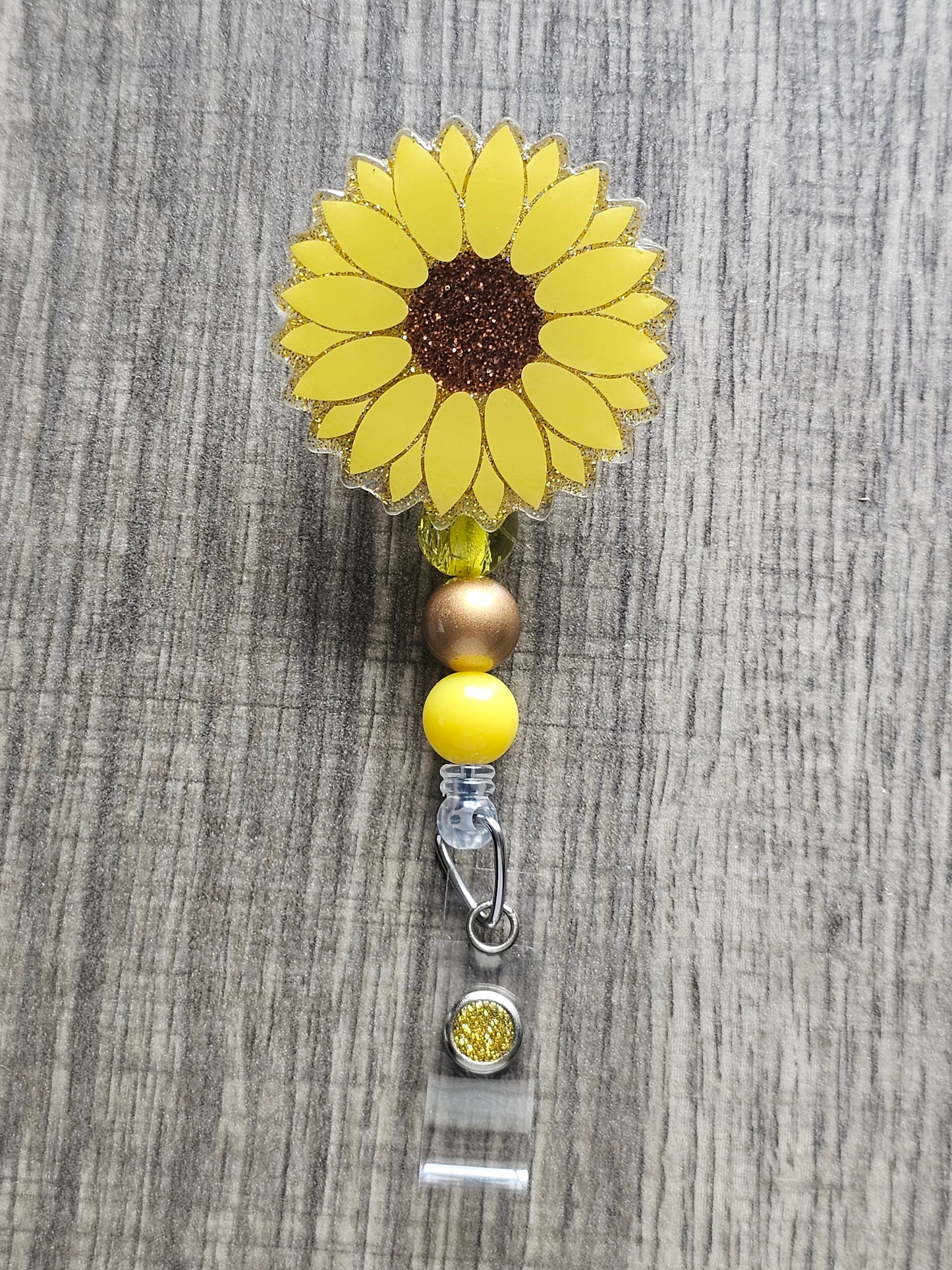 Sunflower Delight Badge Reel