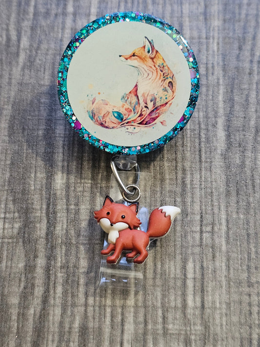  A Badge Reel featuring a beautiful fox blending in with nature.