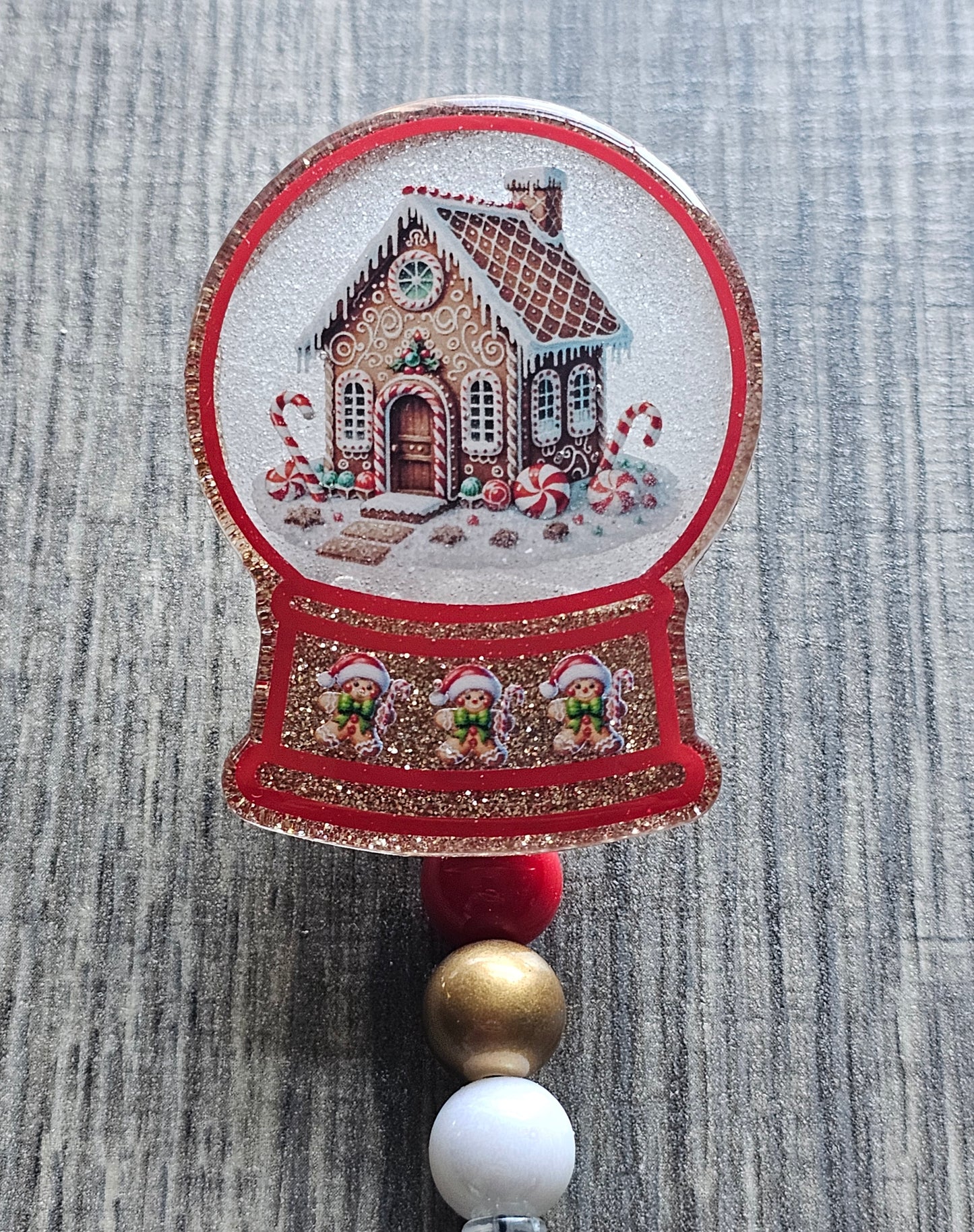 Snow Globe Badge Reel Collection