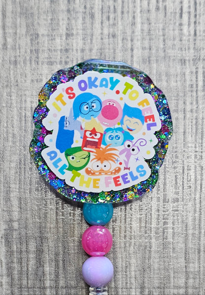 Inside Out "Feel All The Feels" Badge Reel