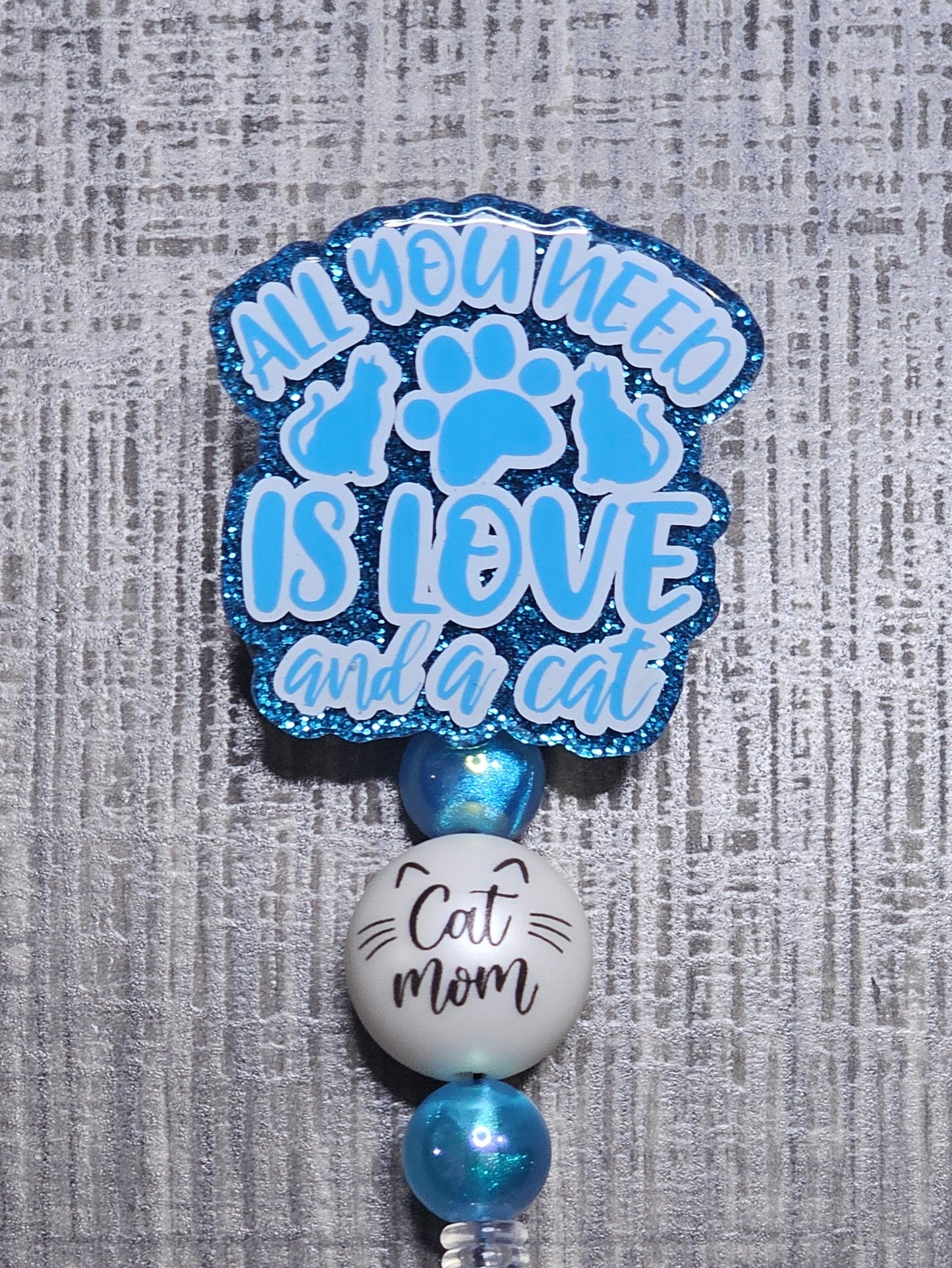 Love & Cat Badge Reel