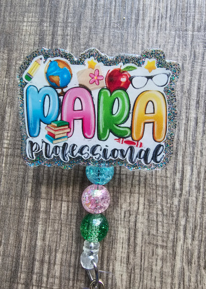 Paraprofessional Pride Badge Reel