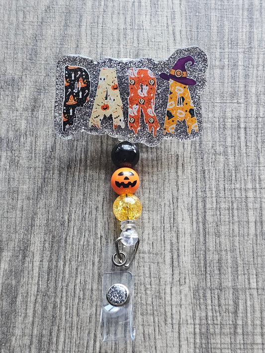 Paraprofessional Halloween Badge Reel