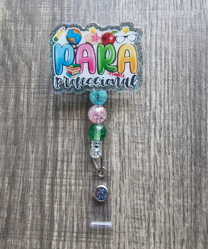 Paraprofessional Pride Badge Reel