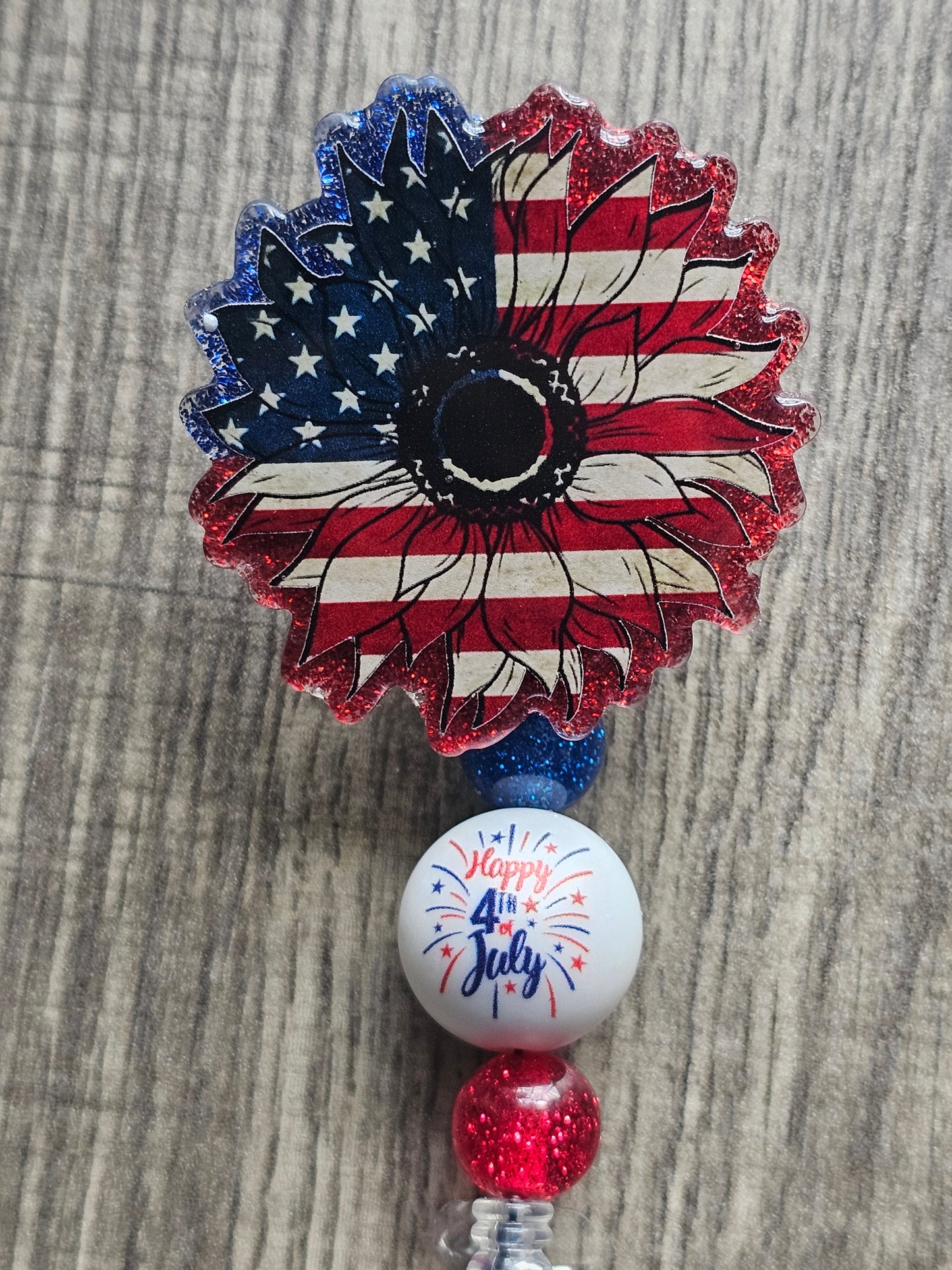 Patriotic Blossom Badge Reel