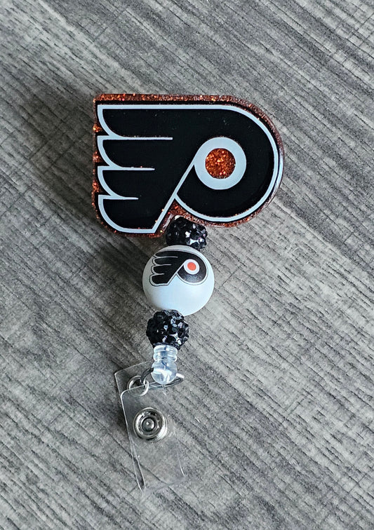 Philly Hockey Flyers Badge Reel