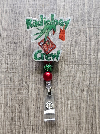 Radiology Crew Badge Reel