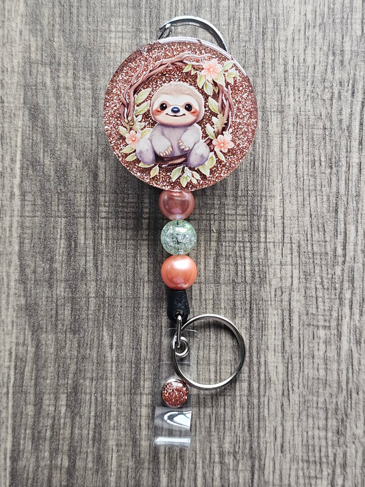 Sloth Badge Reel