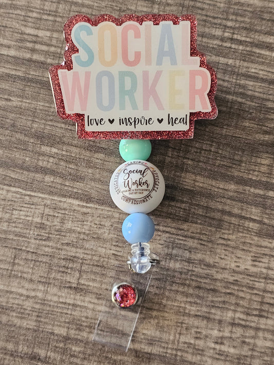 Social Worker Badge Reel