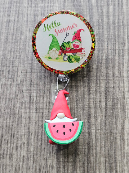 Summer Gnomes Badge Reel