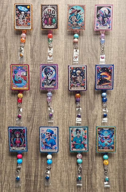 Tarot Card Badge Reels