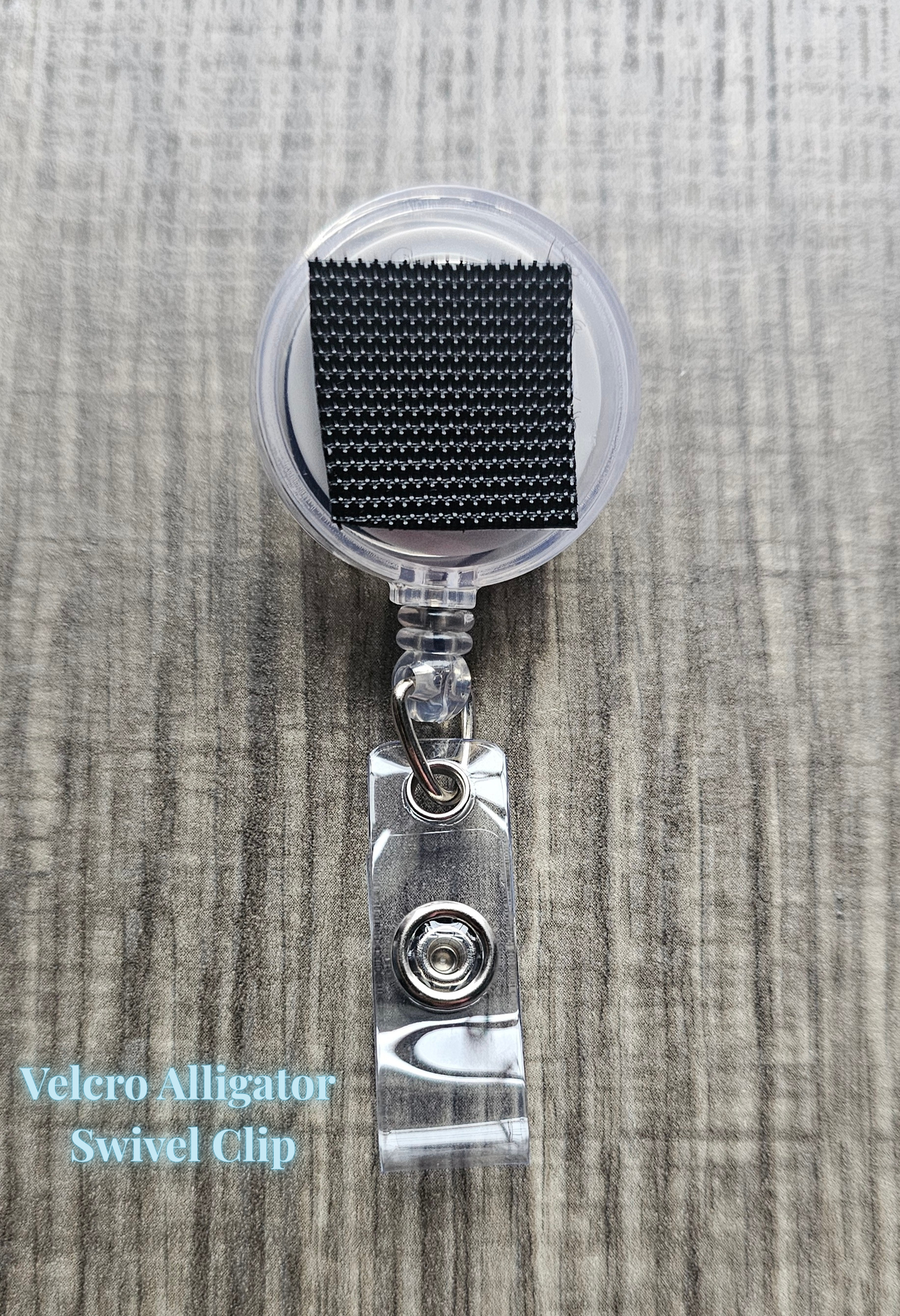 Velcro Alligator Swivel Clip 