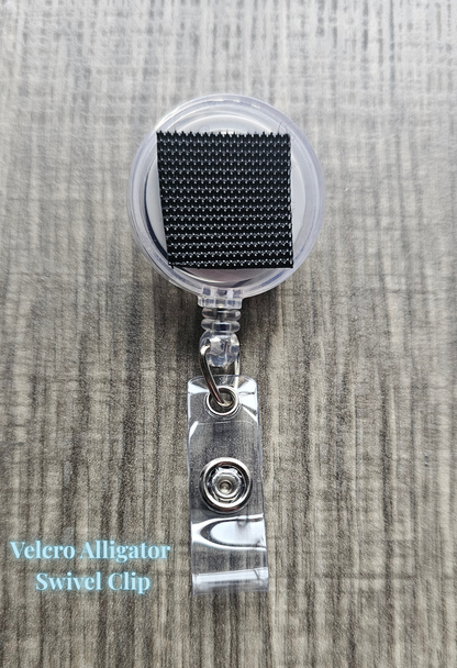 Velcro Alligator Swivel Clip 