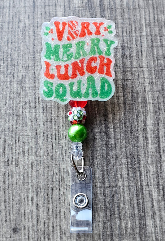 Very Merry Lunch Squad Badge Reel