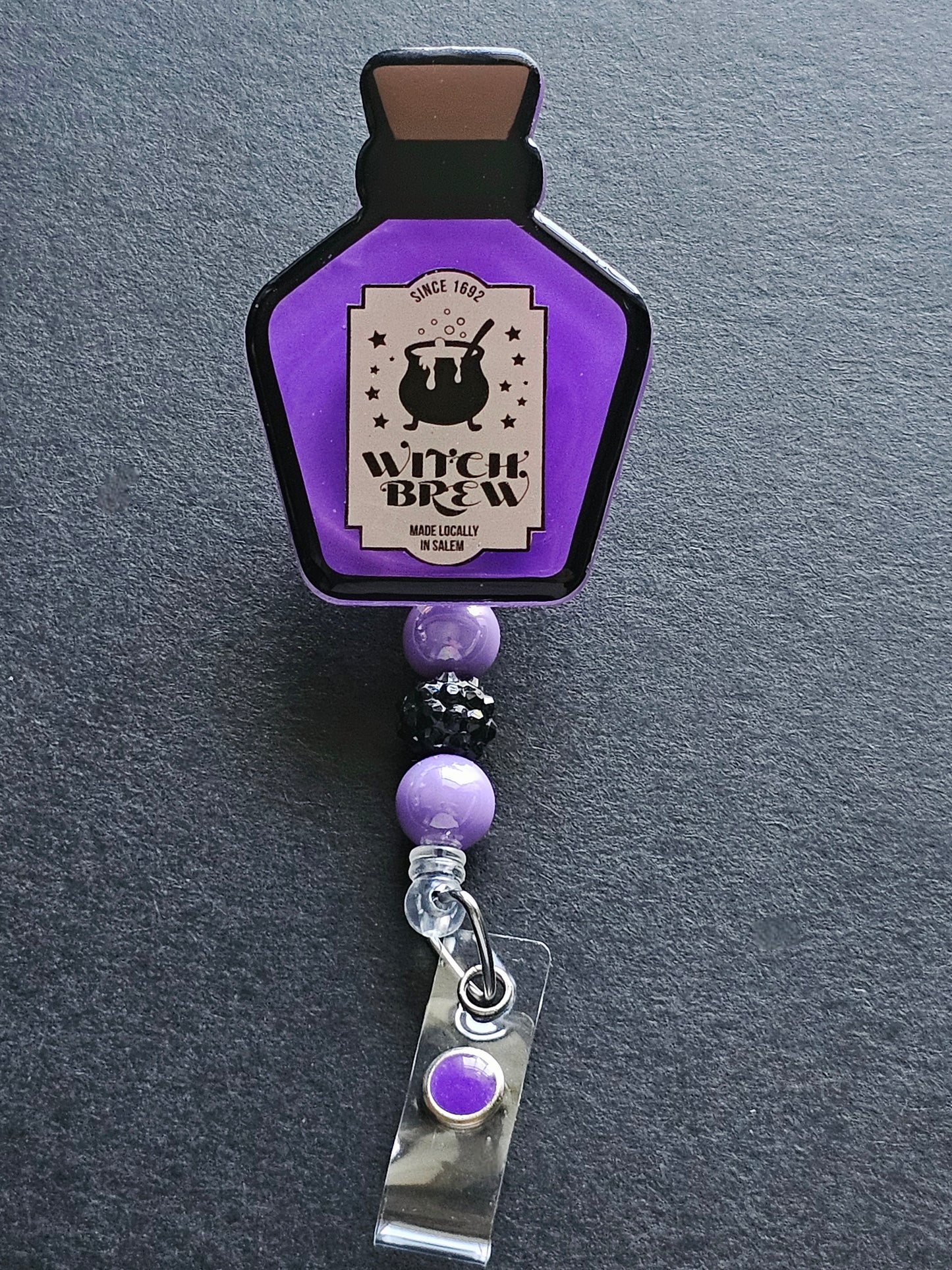 Witch Brew Badge Reel [Glow in the Dark]