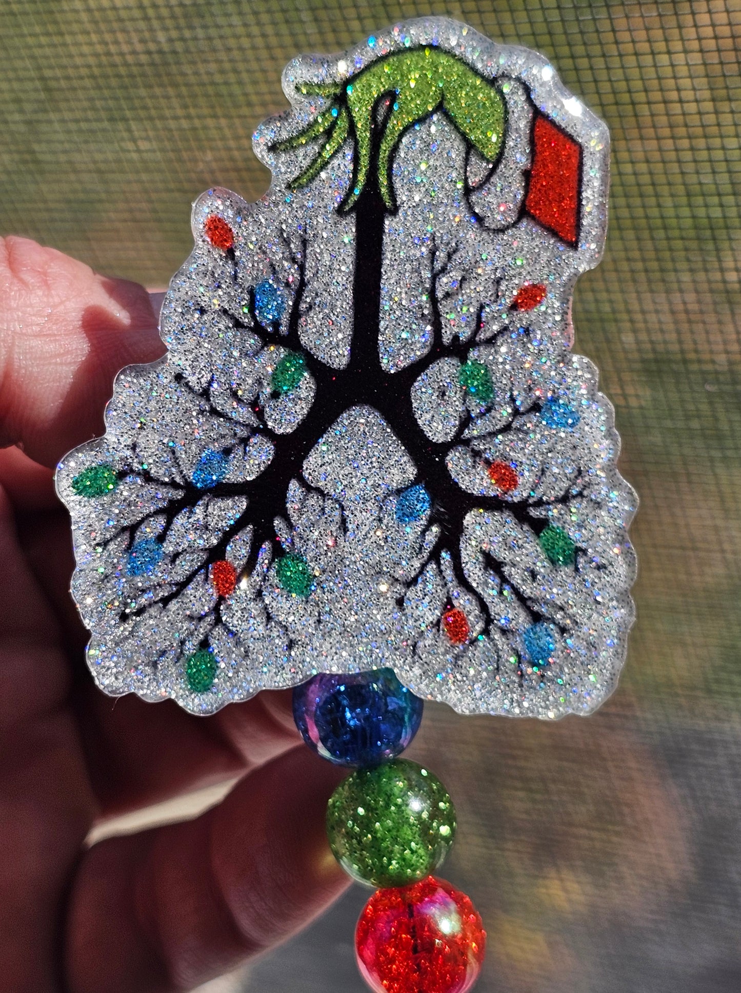 Festive Lungs Badge Reel