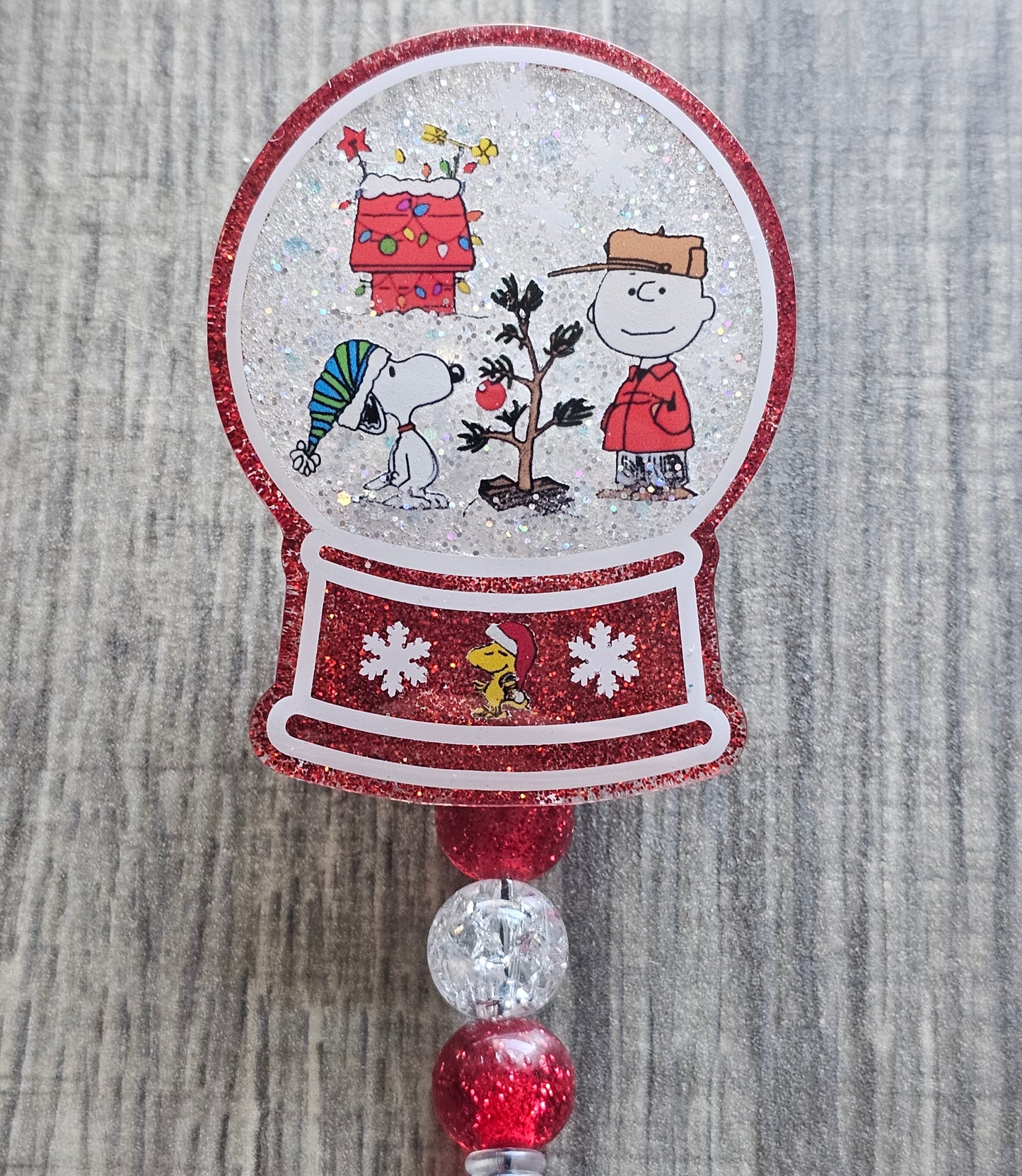 Snow Globe Badge Reel Collection